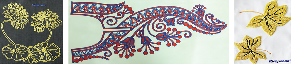 Richpeace - Mașină de brodat computerizată chenille mixtă