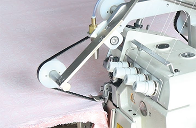 Richpeace - Mașină de cusut overlock automată cu două margini