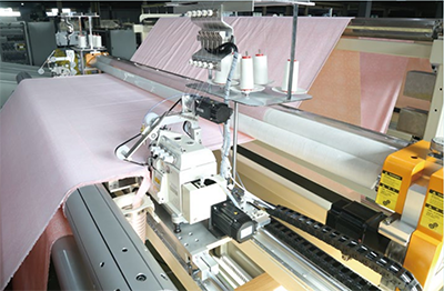 Richpeace - Mașină de cusut overlock automată cu două margini