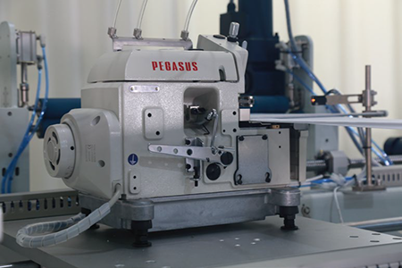 Richpeace - Mașină de cusut pentru plinte de protecție automată pentru saltea (overlock)