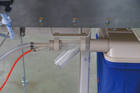 Richpeace - Mașină de cusut semi-automată  3D corner (colț)