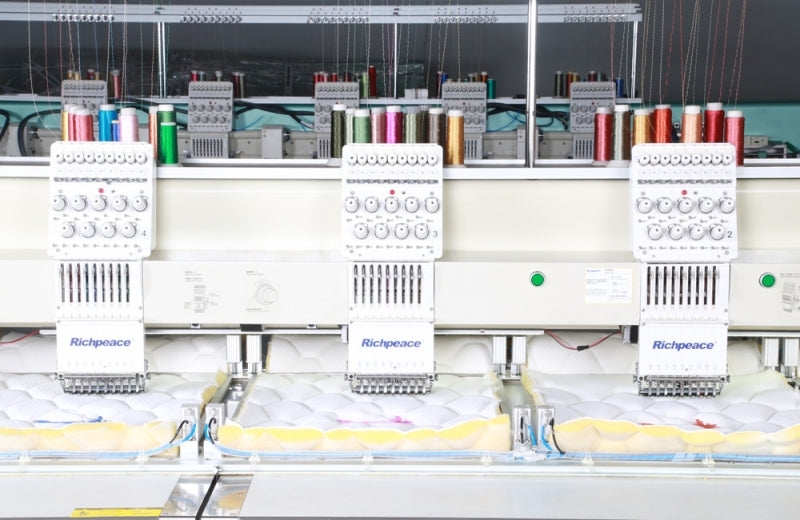 Richpeace - Mașină de brodat  computerizată pentru borduri de saltea