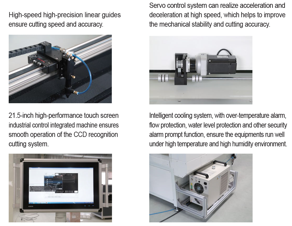 Richpeace - Mașină specială de tăiat cu laser pentru parbrizul trapei auto