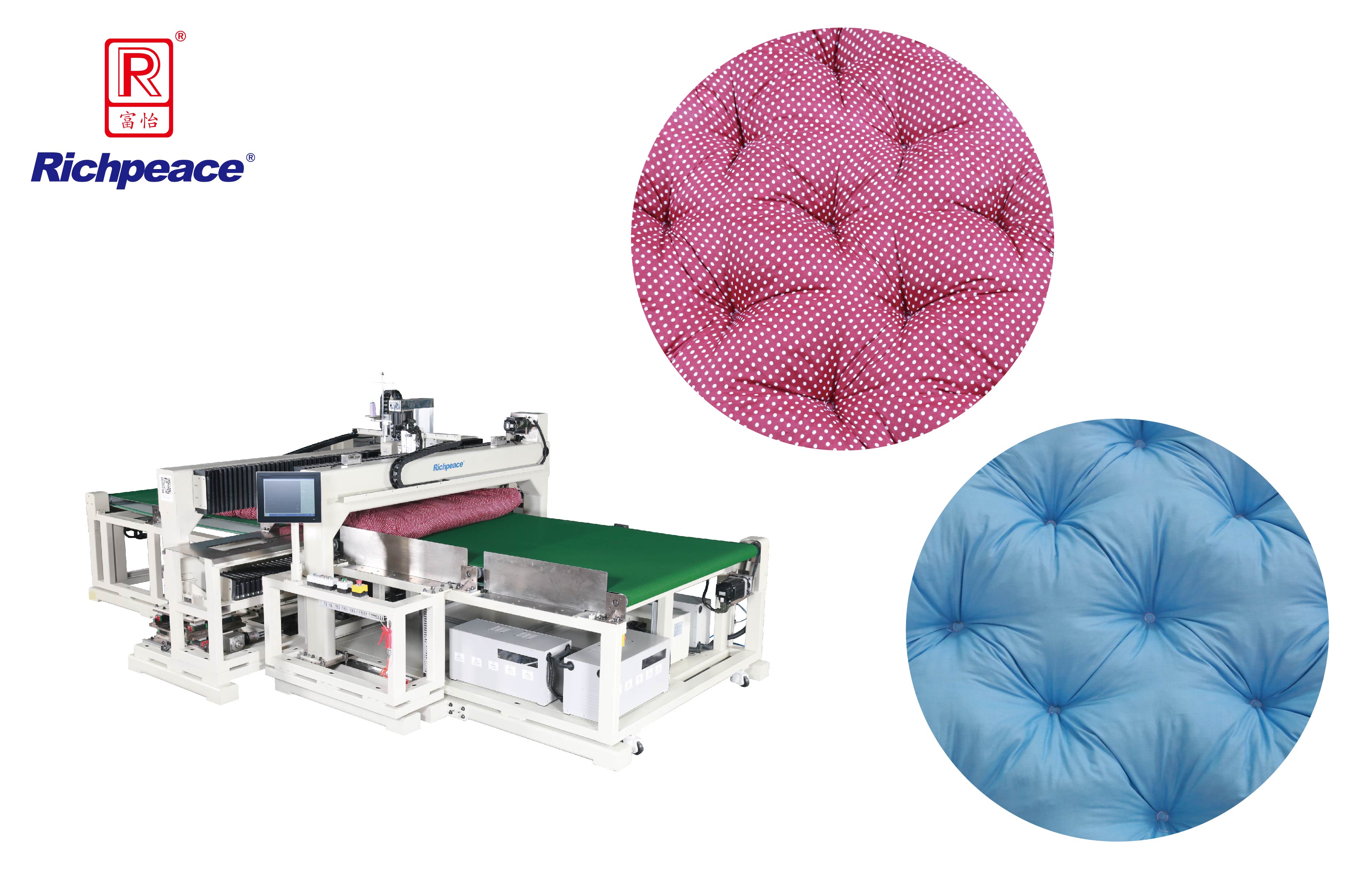 Richpeace - Mașină automată de matlasat, prindere și de lipit a barelor pentru materiale ultra-groase