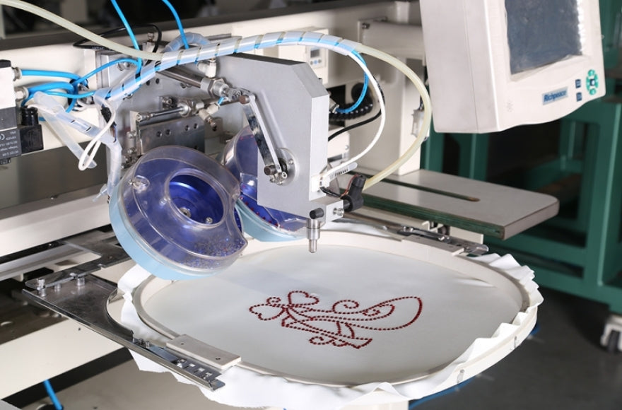 Richpeace - Mașină de brodat computerizată cu straturi