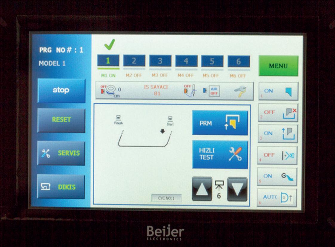 AJ 9400 - IX ROBOTECH - Mașină de cusut Industrială pentru buzunare cu refileți, acoperit cu sablon, cu tăiere automată a firului