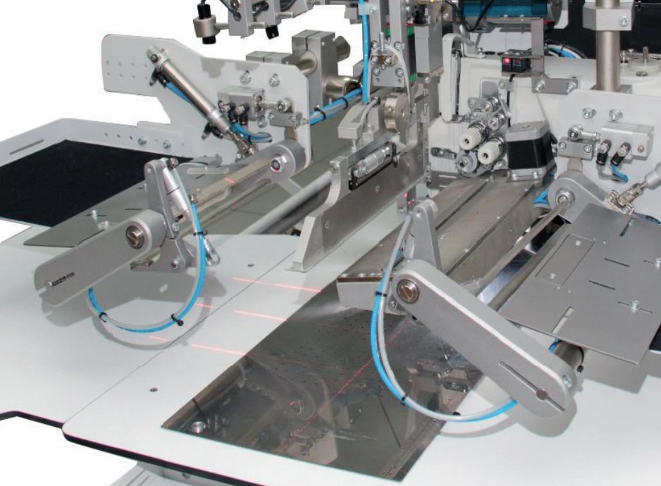FF 6200 ROBOTECH - Mașină de cusut automatizată pentru buzunarele drepte (și opțional înclinate), cu tăietor automat de ață