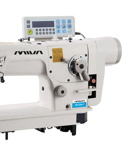 MS-2280D-7 MIVA - Mașină de cusut Industrială computerizată, plană, cusătură zigzag, 1 ac, cu funcții automate