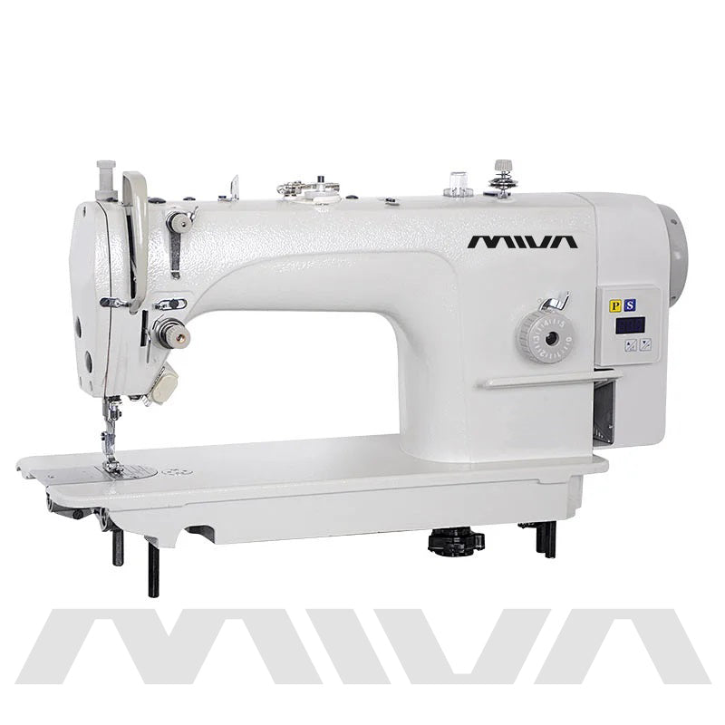MS-9100D MIVA - Mașină de cusut Industrială, plană, liniară, 1 ac, motor direct drive integrat în capul mașinii