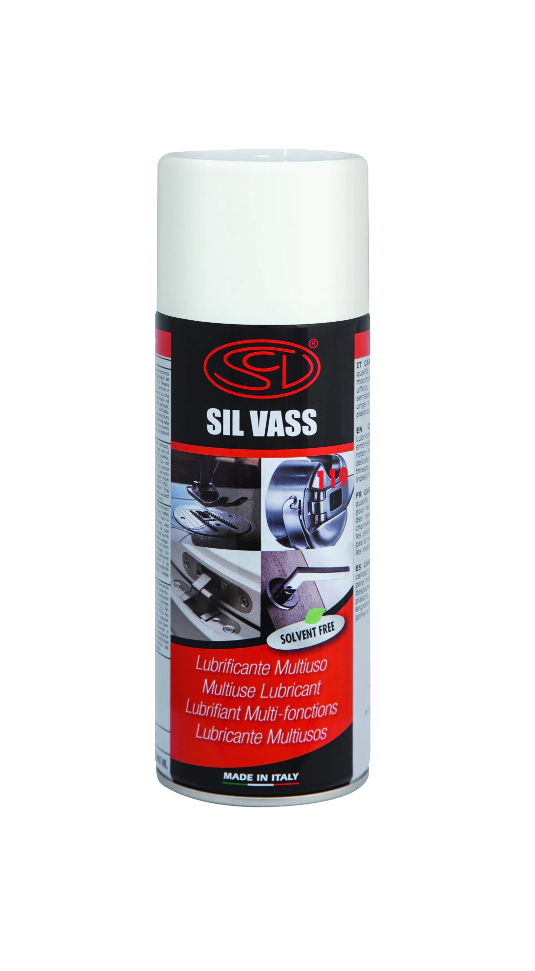 SPRAY LUBRIFIANT SIL VAS